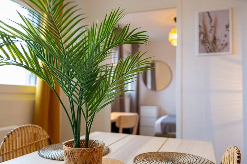 Chambre créée dans l'ancienne salle à manger