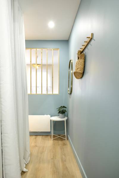 Transformation d'un studio de 26m² en T1 Bis pour mise en location courte durée à Toulouse quartier Saint-Aubin