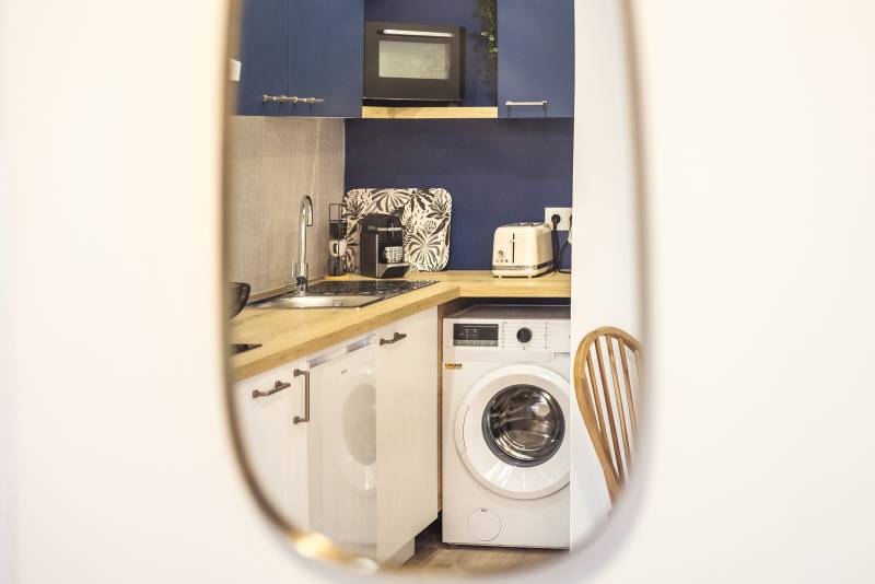 Transformation d'un studio de 26m² en T1 Bis pour mise en location courte durée à Toulouse quartier Saint-Aubin