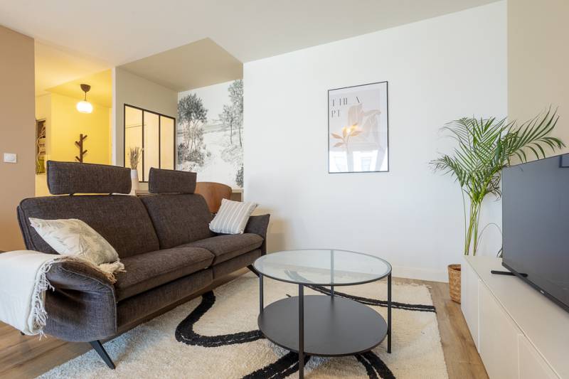 Espace séjour rénové par RENO SERVICES 31 - Photo Jérome Salort