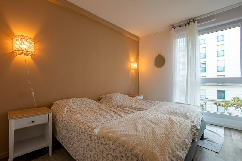 Chambre rénovée - Photo Jérome Salort