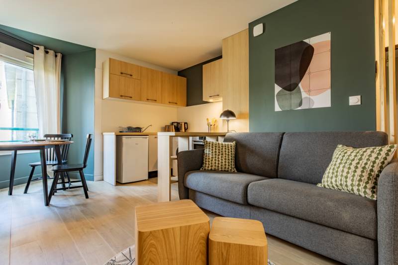 Aprés - pièce de vie studio - photo jérome salort