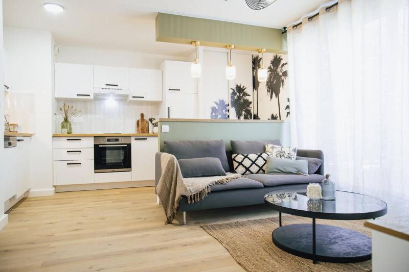 Rénovation d'un T2 meublé à Toulouse