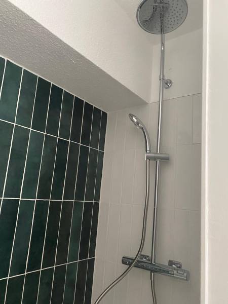 Pose colonne de douche double pommeau