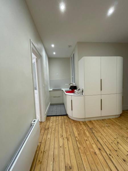 Pose de plancher bois