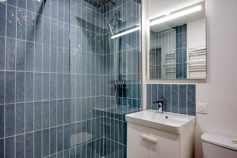 Salle de bain rénovée à Toulouse