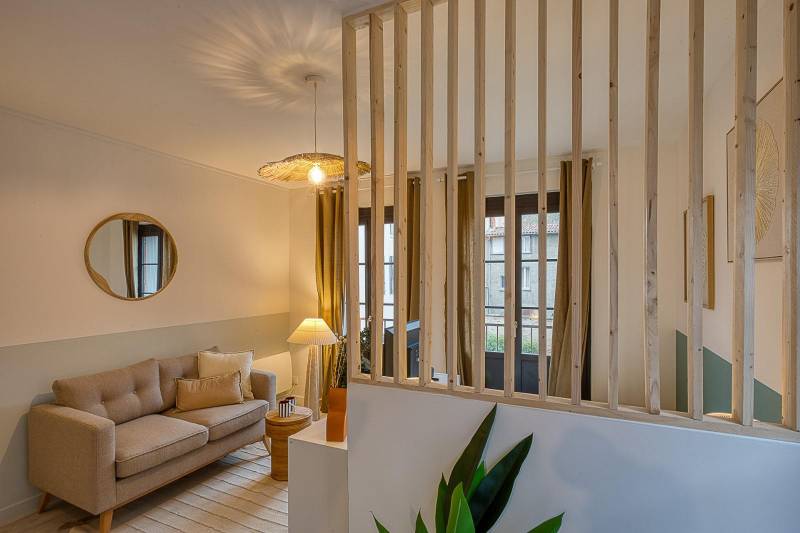Rénovation et optimisation d'espace T1bis 26m² pour un investisseur à Toulouse quartier les Amidonniers
