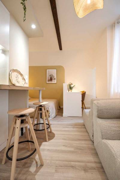 Transformation studio en T1 Bis quartier Capitole à Toulouse