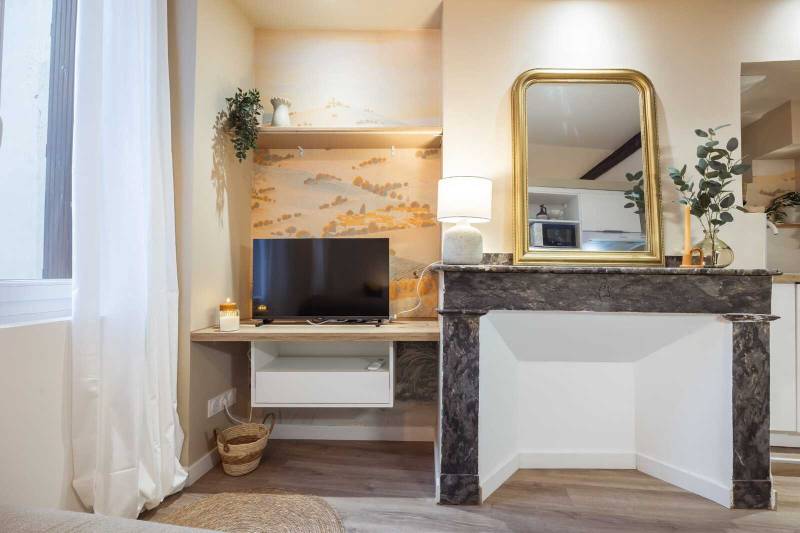 Transformation studio en T1 Bis quartier Capitole à Toulouse