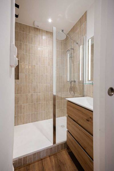 Transformation studio en T1 Bis 31 m² quartier Capitole à Toulouse dans un immeuble entièrement rénové
