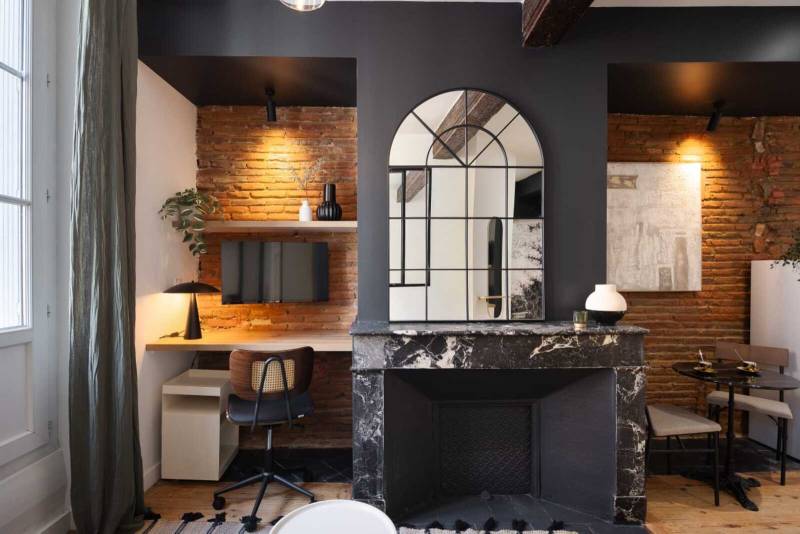 Transformation studio en T1 Bis quartier Capitole à Toulouse