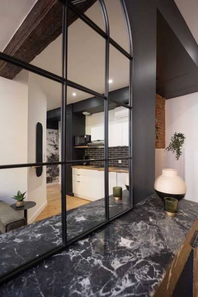 Transformation studio en T1 Bis quartier Capitole à Toulouse