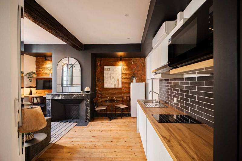 Transformation studio en T1 Bis quartier Capitole à Toulouse