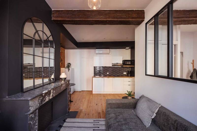 Transformation studio en T1 Bis quartier Capitole à Toulouse