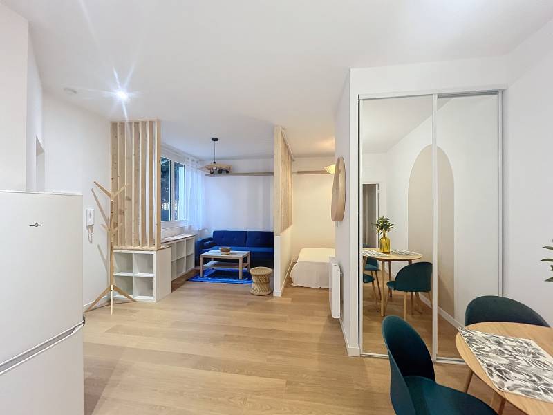 Rénovation studio pour mise en location longue durée