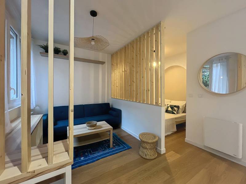 Pose de claustra bois