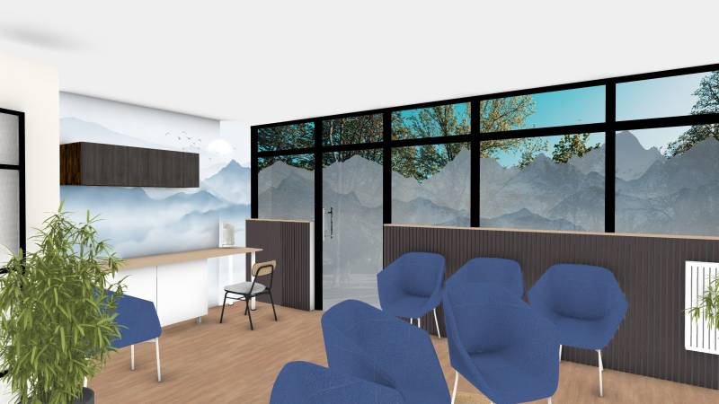 Transformation et rénovation d'un cabinet médical secteur Plaisance du Touch pour un changement d'activité